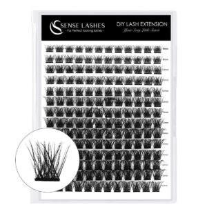 Hybrid-DIY Individual Clusters Lashes (168 Pcs)