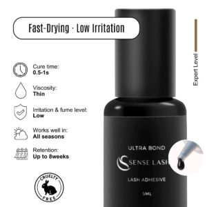 Ultra Bond Lash Glue/Adhesive 0.5s