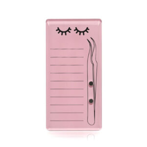 Pink Magnetic Acrylic Lash Tile for Eyelash Extensions