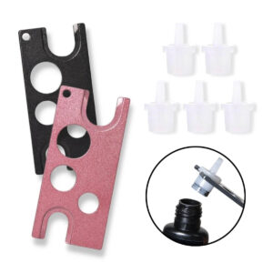 Adhesive Nozzle Opener and Spare Nozzles for Eyelash Extensions