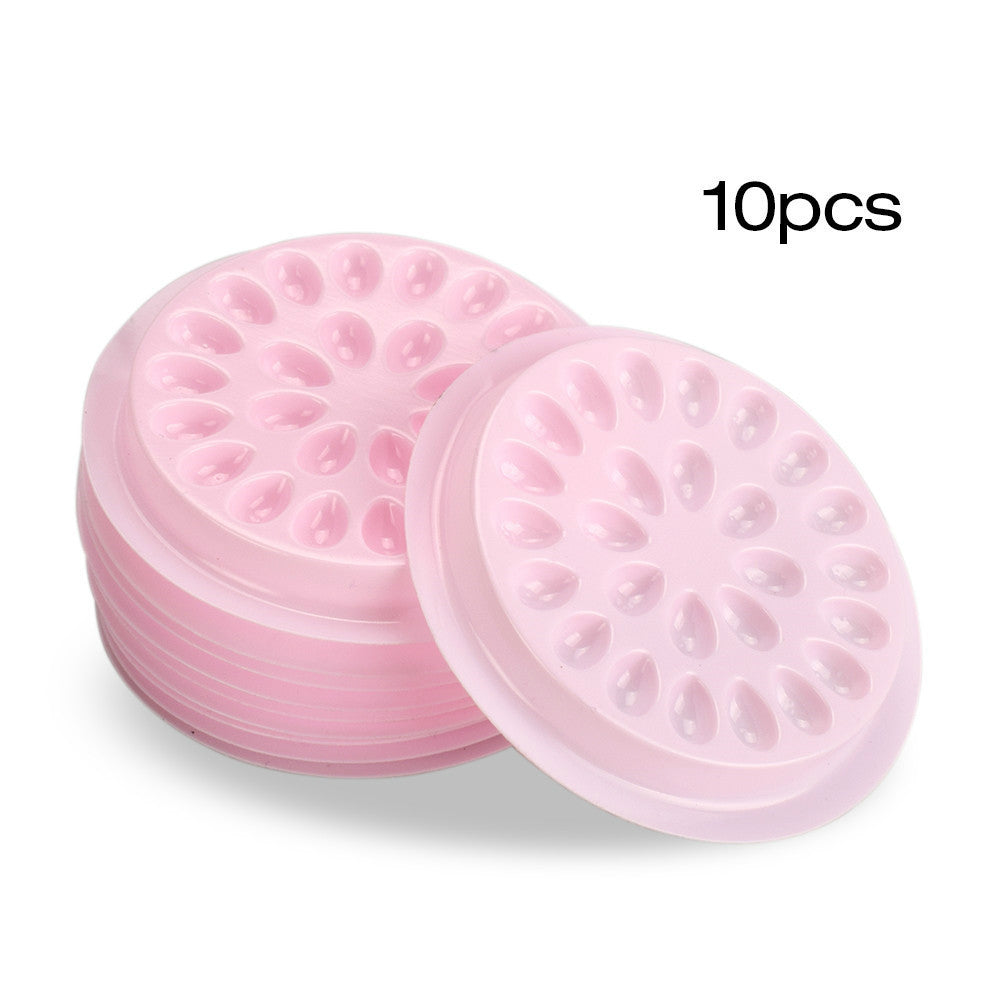 Lash Glue Well Holder Tray | Flower Shape Adhesive Pallet