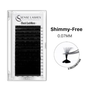 Black Cashmere True Matte Lashes 0.07MM