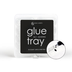 Self-Adhering Glue Trays (50 Disposable Pieces)