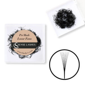 10D Narrow Loose Promade Fans (500 Fans)