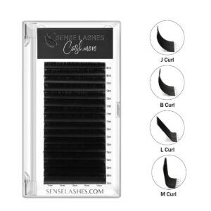 J/ B/ L/ M Curl Cashmere Volume Eyelash Extensions