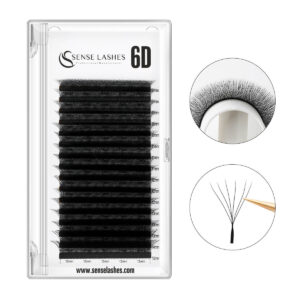 W Shape 6D Premade Volume Fan Lashes