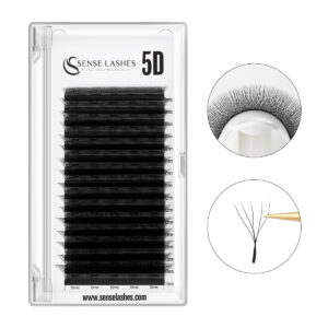 W-Shape 5D Premade Volume Fan Lashes