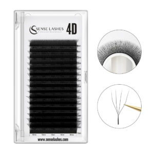 W Shape 4D Premade Volume Fan Lashes