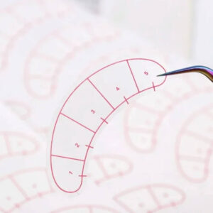 Lash Mapping Stickers - 140 PCS