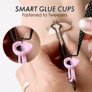 Smart Glue Ring 100 PCS-Clip To Tweezer