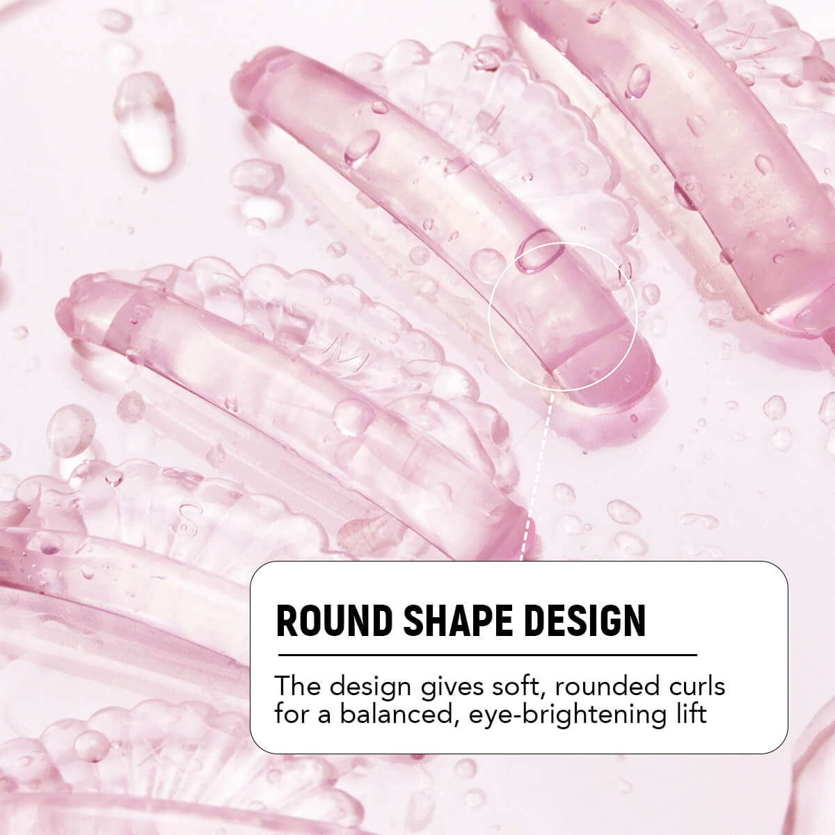 Lash Lift Shields - Round Shape - imagine 3
