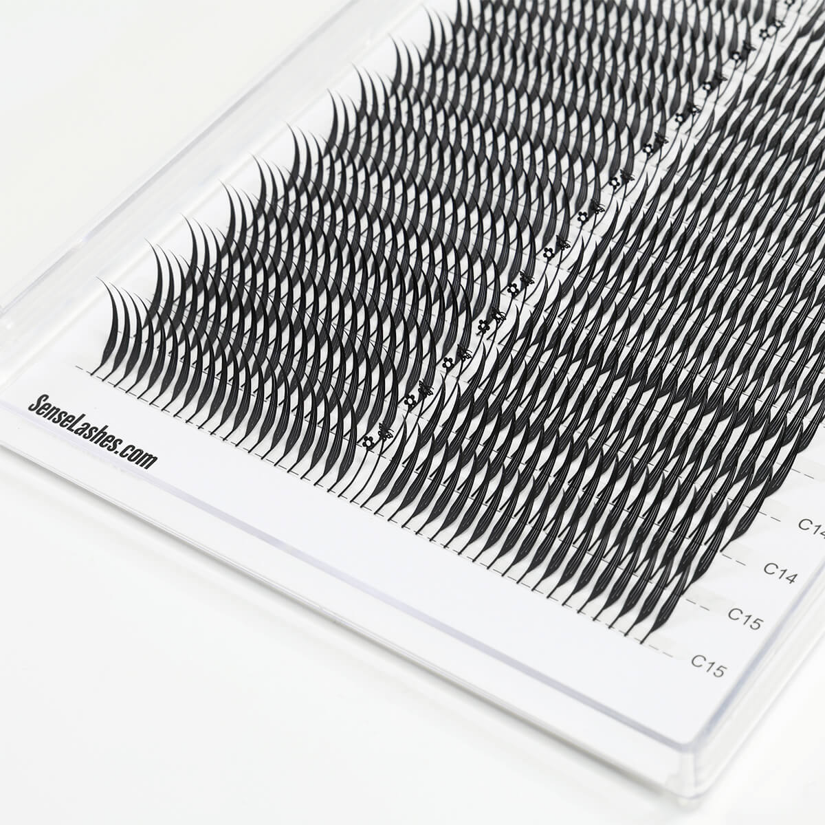 Anime Fox Spike - Contour Laser Print Eyelash Extension - imagine 4
