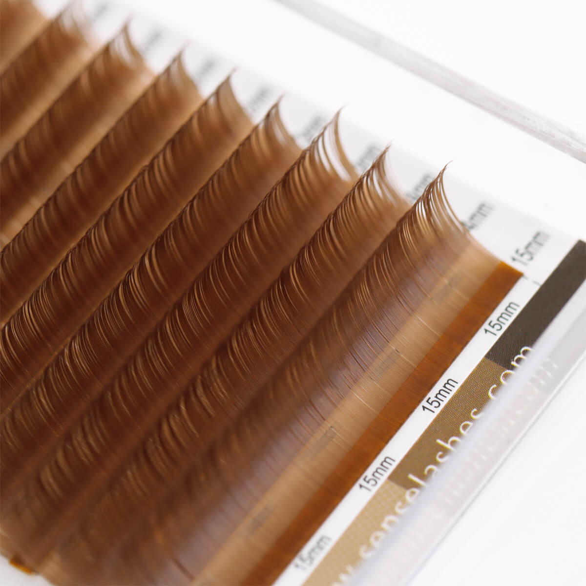 Light Brown Cashmere Lashes 0.07mm - imagine 4