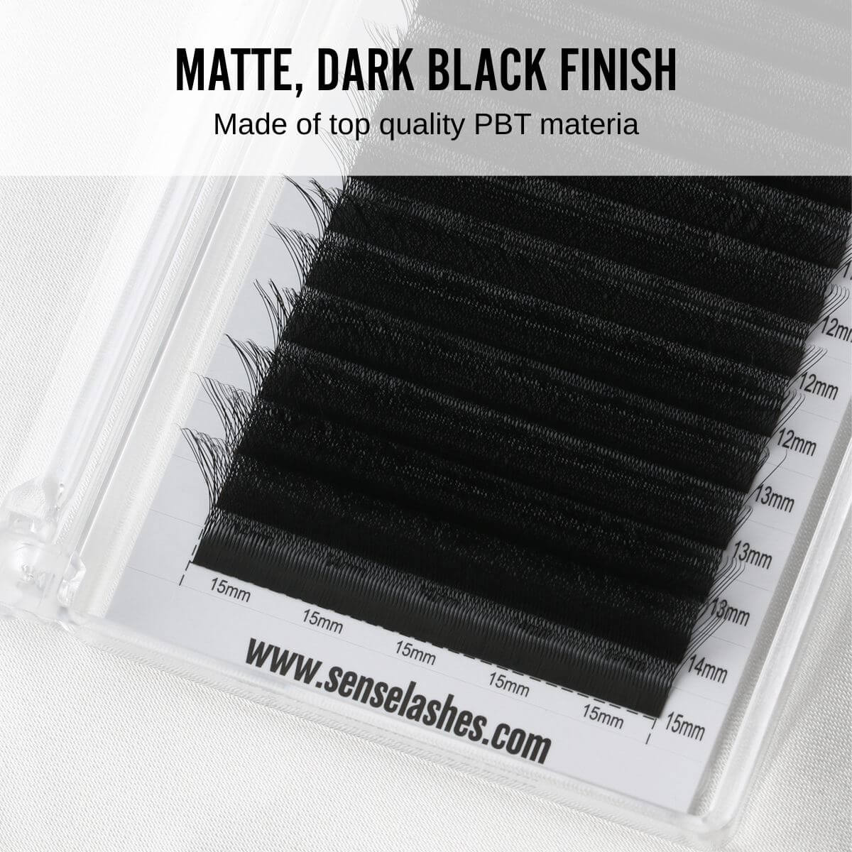 W Shape 4D Premade Volume Fan Lashes - imagine 4